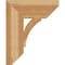 Ekena Millwork Thorton Slat Rough Sawn Bracket, Western Red Cedar, 6"W x 18"D x 22"H BKT06X18X22THR06RWR - alternate 2
